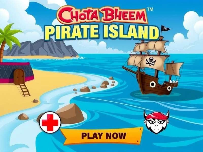 Chhota Bheem Pirate Island Official Artwork Chhota Bheem Pirate Island Game Cover